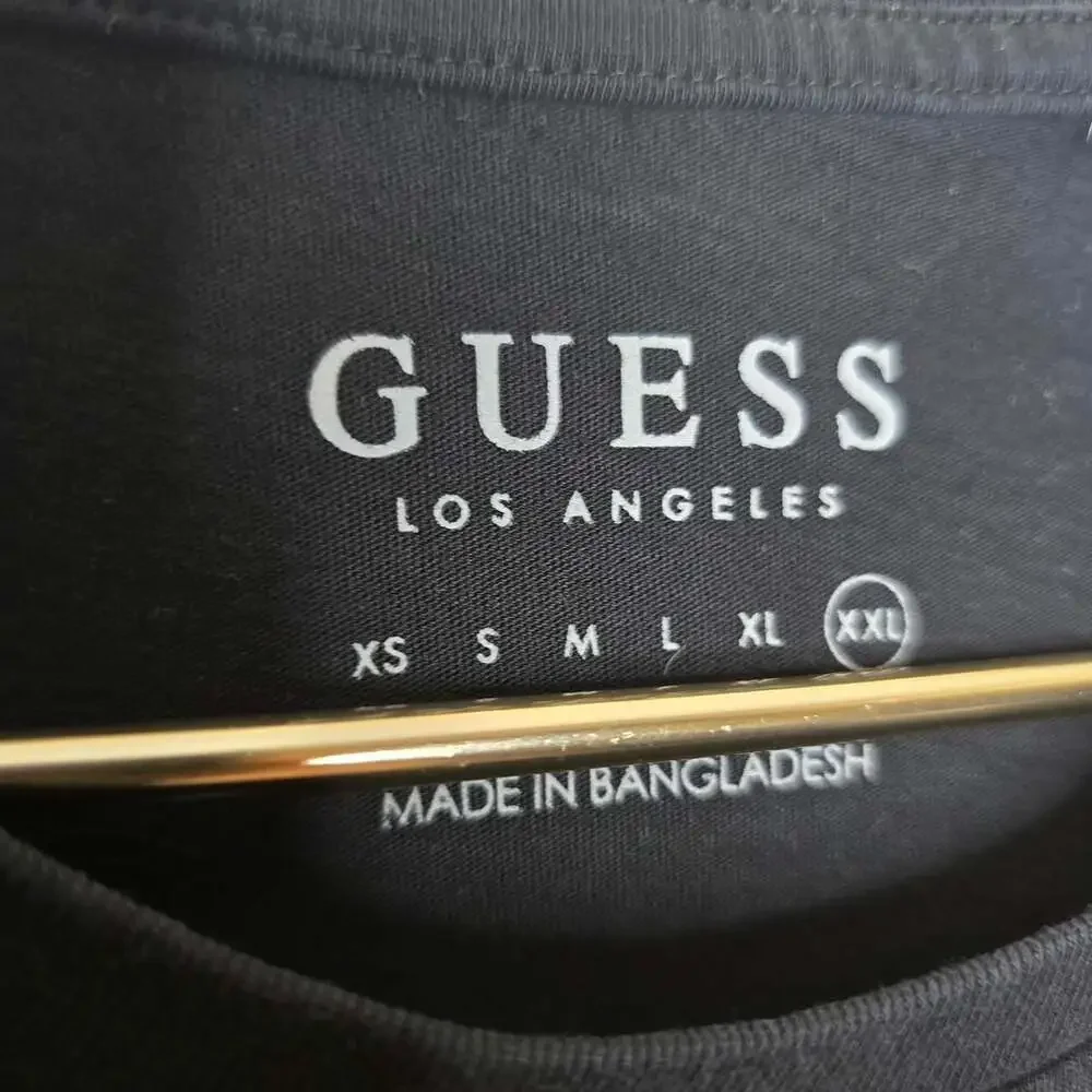 Guess Los Angeles Colorblock Logo T-Shirt - Picture 6 of 7